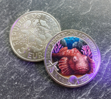 3Euro Österreich 2025 Buckel-Drachenkopf