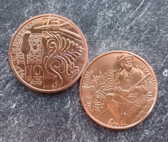 10 Euro Kupfer Österreich 2025 - Leder
