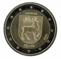 2 Euro LETTLAND - 2025 - Selija