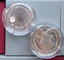 Preview: 20 Euro Silber Österreich 2025 PP - Steinbock