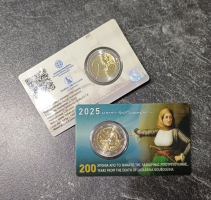 2 Euro GRIECHENLAND - 2025 Laskarina Bouboulina - Coincard