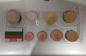 Preview: KMS 1Cent-2Euro - BULGARIEN 2026 im Kunststoff-Blister -- ab Jänner 2026
