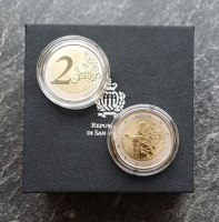 2 Euro SAN MARINO - 2026 Tiziano - Reverse Proof