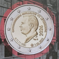 2 Euro LUXEMBURG - 2026 - Thronbesteigung Guillaume