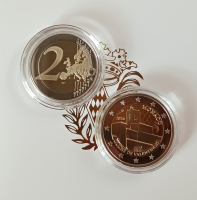 Preview: 2 Euro MONACO - 2026 PP im Etui - Herzogtum Valentinois
