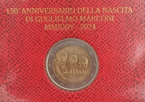 Preview: 2 Euro VATIKAN - 2024 Marconi