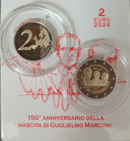Preview: 2 Euro VATIKAN - 2024 PP Marconi