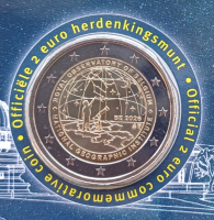 2 Euro BELGIEN - 2026 (NL) - Geographisches Institut