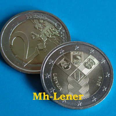 2 Euro LETTLAND - 2018