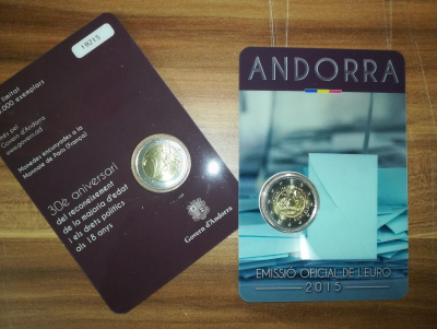 2 Euro ANDORRA - 2015