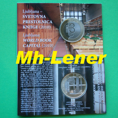 3 Euro SLOWENIEN - 2010 in off. Coincard