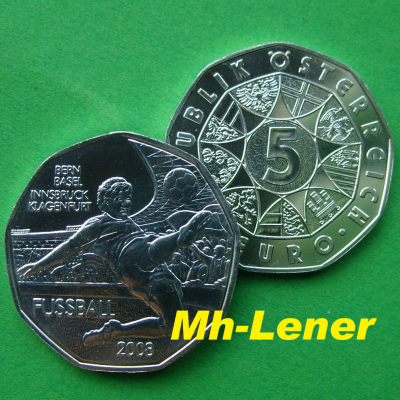 5 Euro ÖSTERREICH - 2008 Stürmer