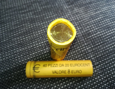 20 Cent Rolle San Marino 2018