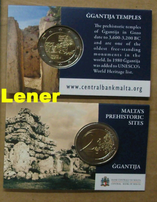 2 Euro MALTA - 2016 - Coincard