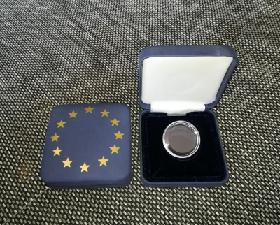 Etui für 2Euro - blau