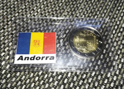 2Euro Kursmünze Andorra 2014