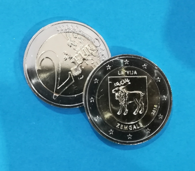 2 Euro LETTLAND - 2018