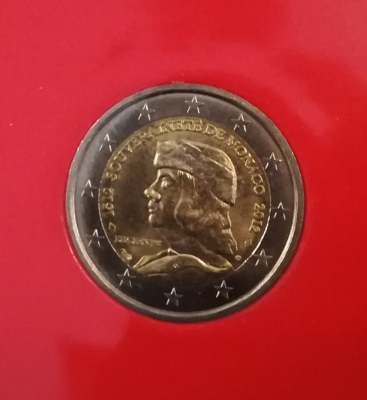 2 Euro MONACO - 2012 - Coincard