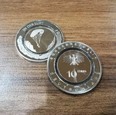 10 Euro Deutschland 2019 In der Luft - F