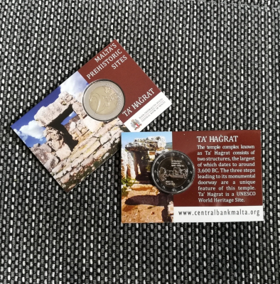 2 Euro MALTA - 2019 Coincard