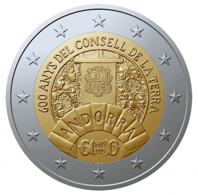 2 Euro ANDORRA - 2019