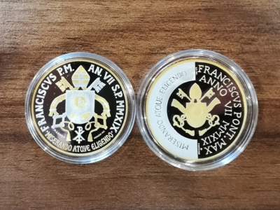 5 + 10 Euro Silber + Gold PP - VATIKAN 2019 -