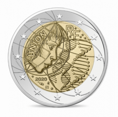 3 x 2 Euro CC FRANKREICH - 2020