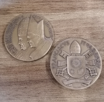 Bronze Medaille VATIKAN - 2014 im Etui