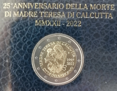 2 Euro VATIKAN - 2022 Mutter Teresa