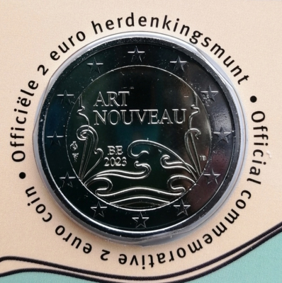 2 Euro BELGIEN - 2023 (NL) - Jugendstil