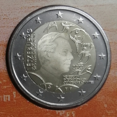 2 Euro LUXEMBURG - 2023 - Olympisches Komitee - Fotoprägung  NUR 2500Sück