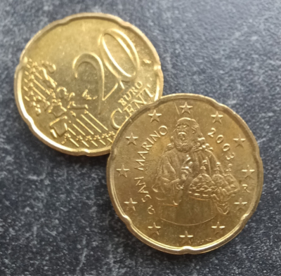 20 Cent San Marino 2003