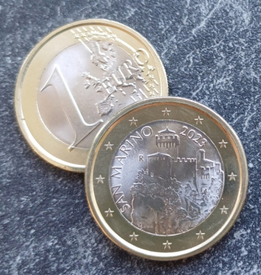 1 Euro San Marino 2023