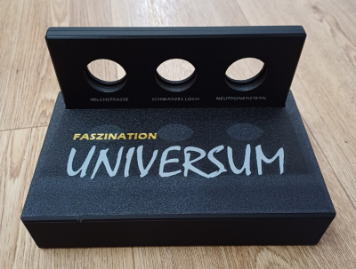 Sammelkassette für 3 x 20 Euro Silber Österreich Faszination Universum