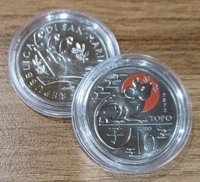10Euro San Marino 2022 - Ratte
