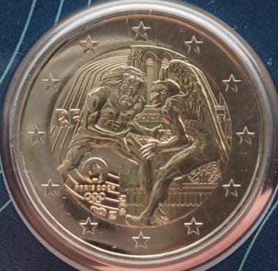 2 Euro FRANKREICH - 2024 Olympia 2024 CC - rot