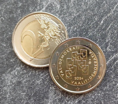 2 Euro FINNLAND - 2024 - Wahlen und Demokratie