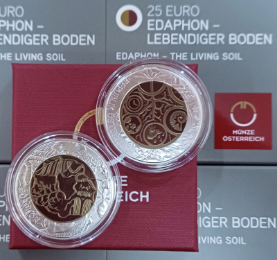 25 Euro Niob Österreich 2024 - Edaphon
