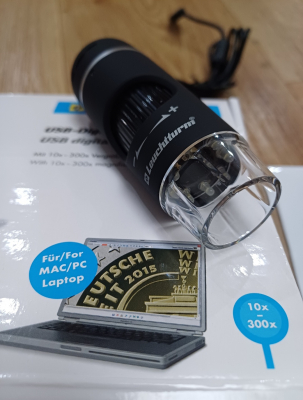 Digitalmikroskop 10x - 300x Vergrößerung