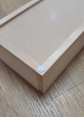 Holz Aufbewahrungsbox für 40 x 2Euro Malta