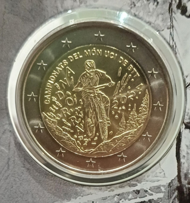 2 Euro ANDORRA - 2024 - Mountainbike WM
