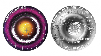 20 Euro Silber Österreich 2025 PP - Einsteinring  / ab14.Mai