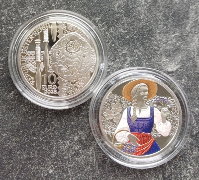 10 Euro Silber Österreich 2025 PP - Leinen