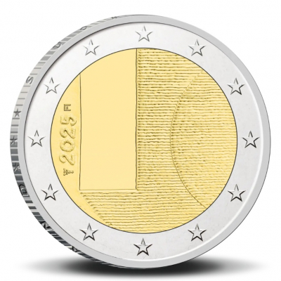 2 Euro FINNLAND - 2025 - Diplomatie in Coincard Fi/Sw