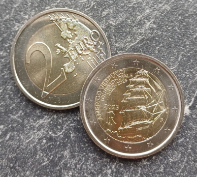 2 Euro ITALIEN - 2025 - Amerigo Vespucci