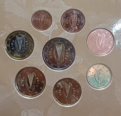 KMS Irland 2025 1Cent-2Euro im Blister