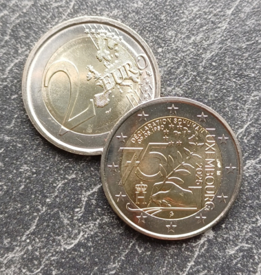2 Euro LUXEMBURG - 2025 - Schuman-Erklärung  -ab Ende Juni