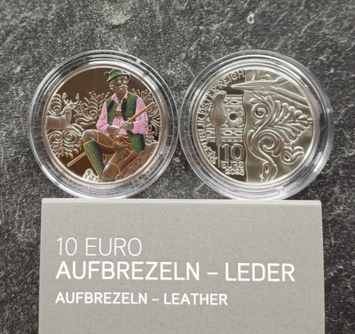 10 Euro Silber Österreich 2025 PP - Leder