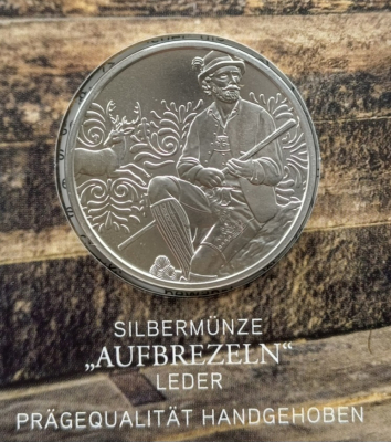 10 Euro Silber Österreich 2025 Hgh - Leder
