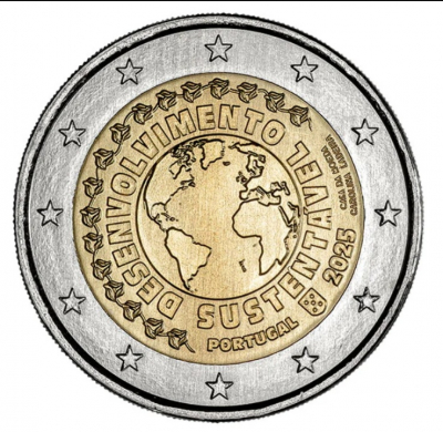 2 Euro PORTUGAL - 2025 Nachhaltige Entwicklung